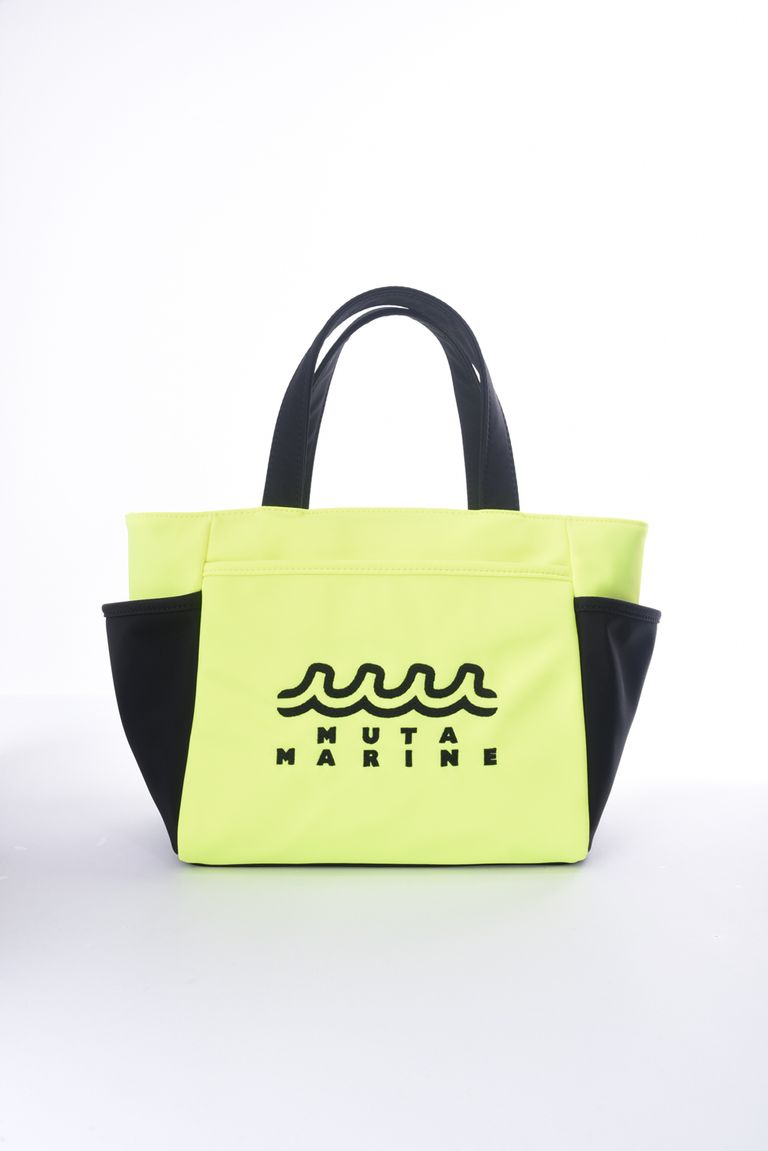 muta - LOGO NYLON TOTE BAG / ロゴ ポケット トートバッグ (MINI  