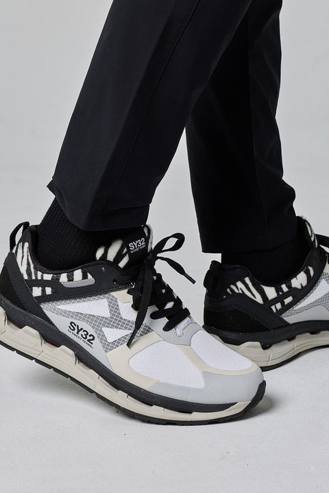 【26SS】 MOISTHROUGH360×SY32 / ラギットアウトソール コラボシューズ (ブラック)