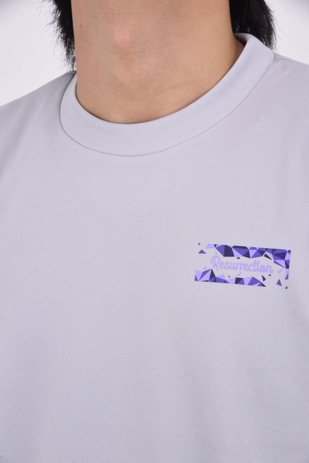 【25AW】 CUBISM LOGO CREW NECK SWEAT / ダンボールニット キュビズムロゴ クルーネックスウェット (グレー)*