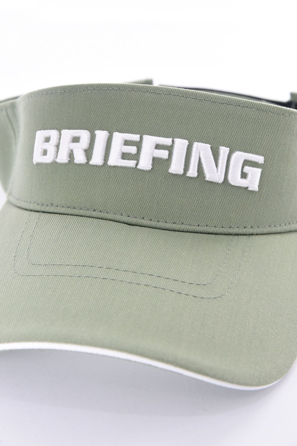 【26SS】 MEN’S BASIC VISOR / ベーシック ブランドロゴ サンバイザー (セージグリーン)