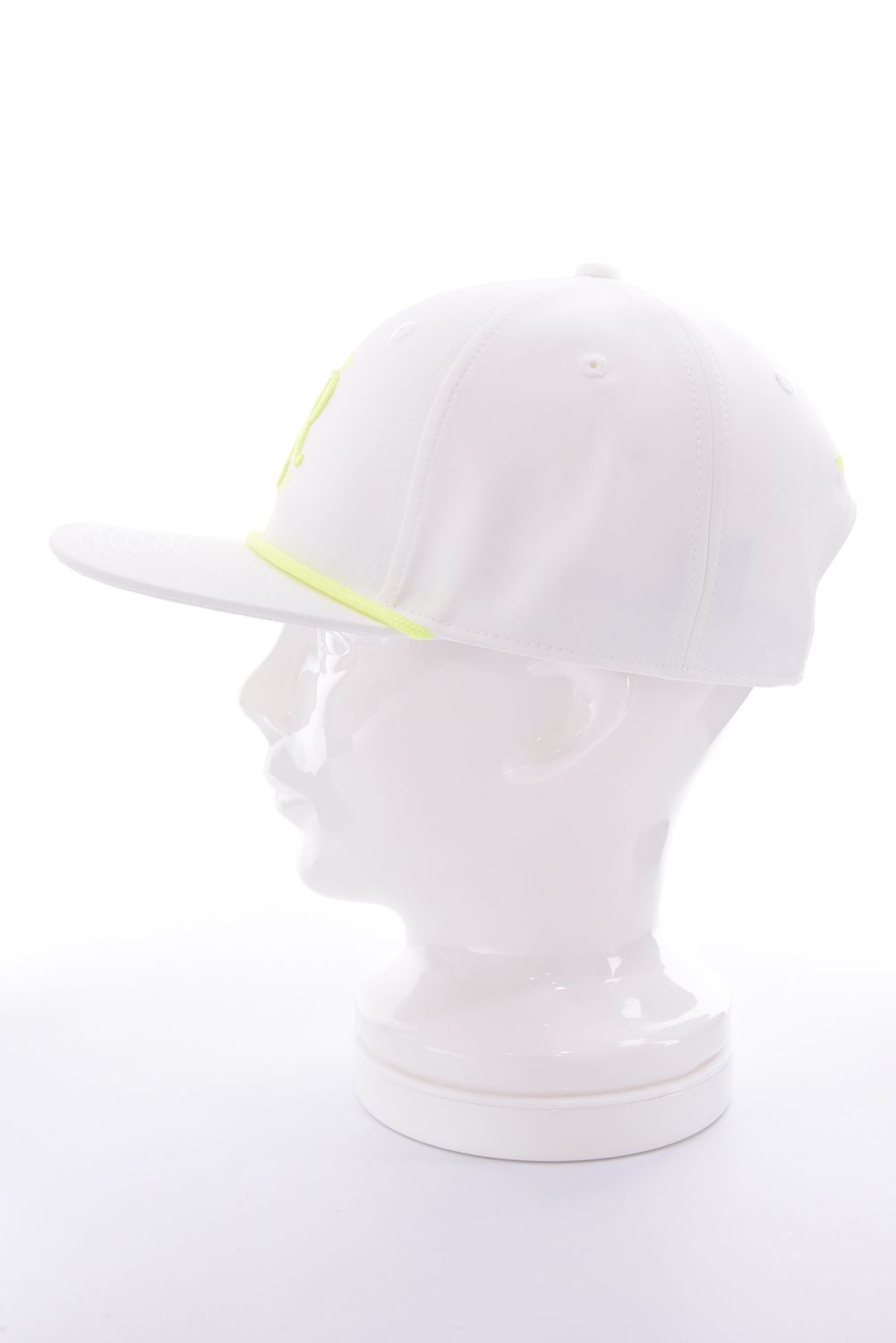 【26SS】 NEON LOGO CAP FLAT / ネオン ロゴ キャップ フラット (ホワイト)
