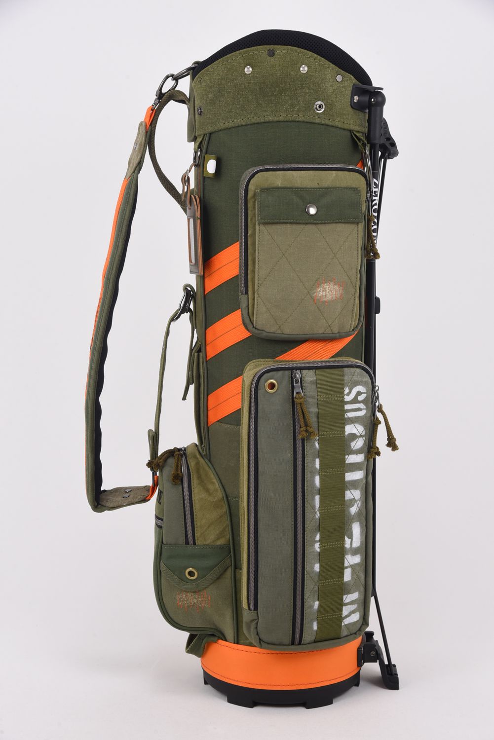 【銀行振込・代金引換不可】【返品・交換不可】 ミリタリーマテリアル スタンド キャディバッグ