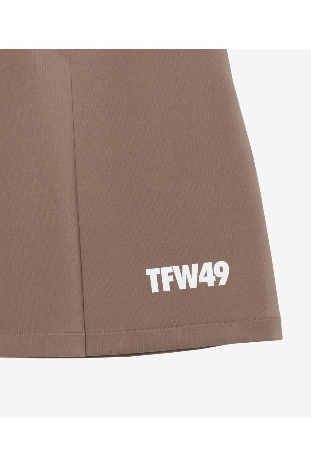 【26SS】【レディース】 BOX PLEATED SKIRT / ボックスプリーツスカート (インナーパンツ一体型) (ブラウン)