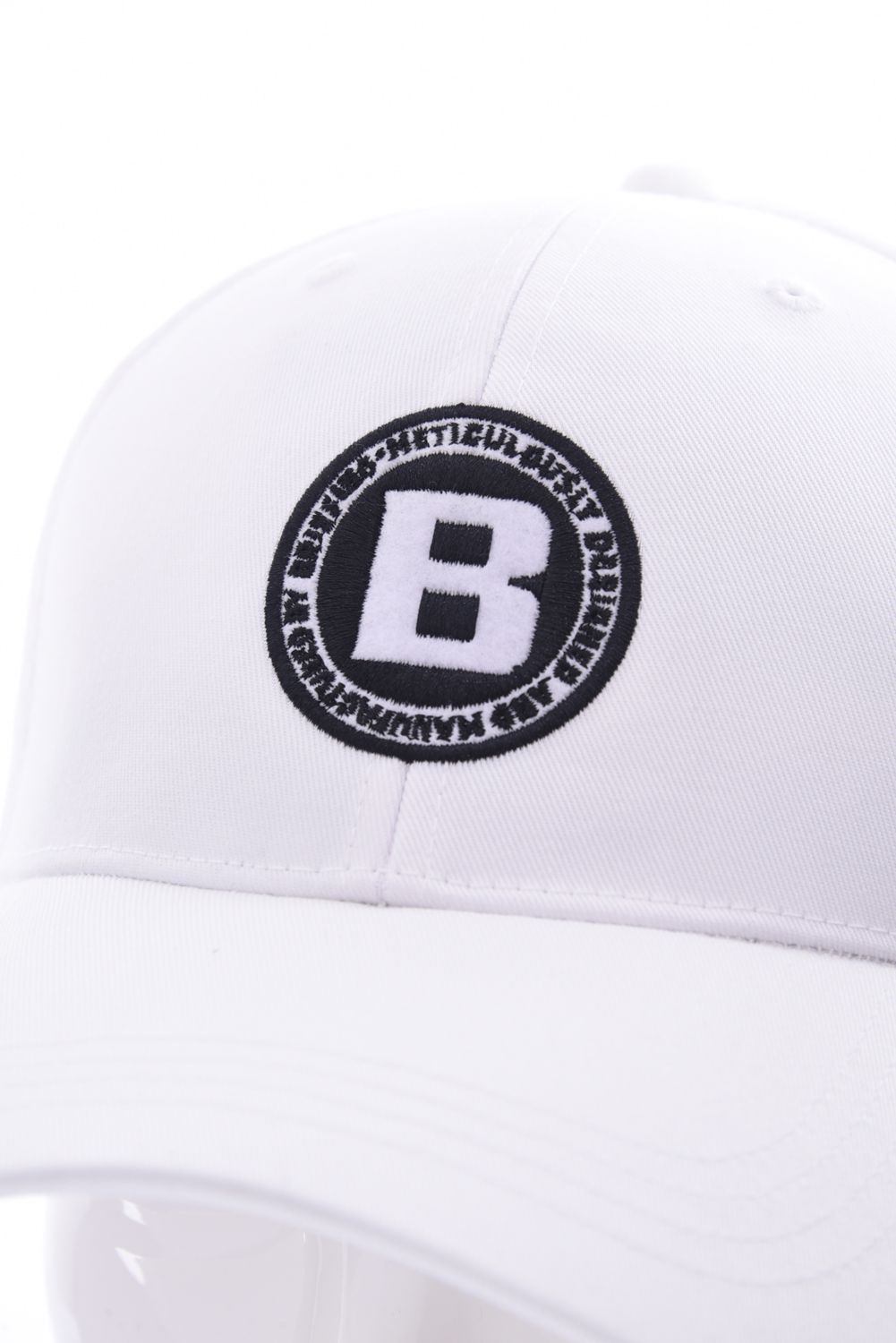 MENS MESH CAP FLEX FIT / サークルロゴ メッシュキャップ ホワイト
