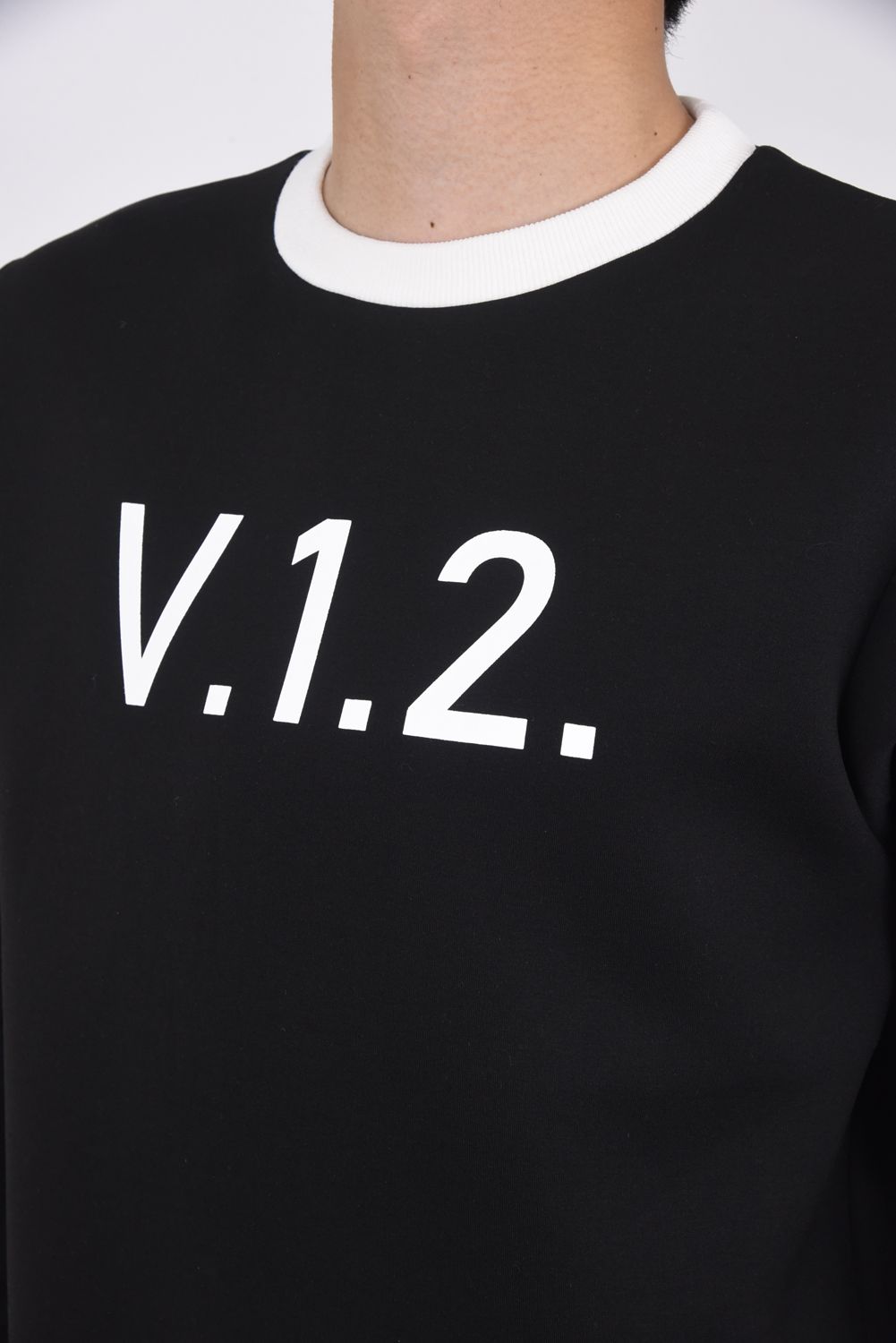 V12 TEAM CREW / ストレッチ ダンボールニット （秋、冬）