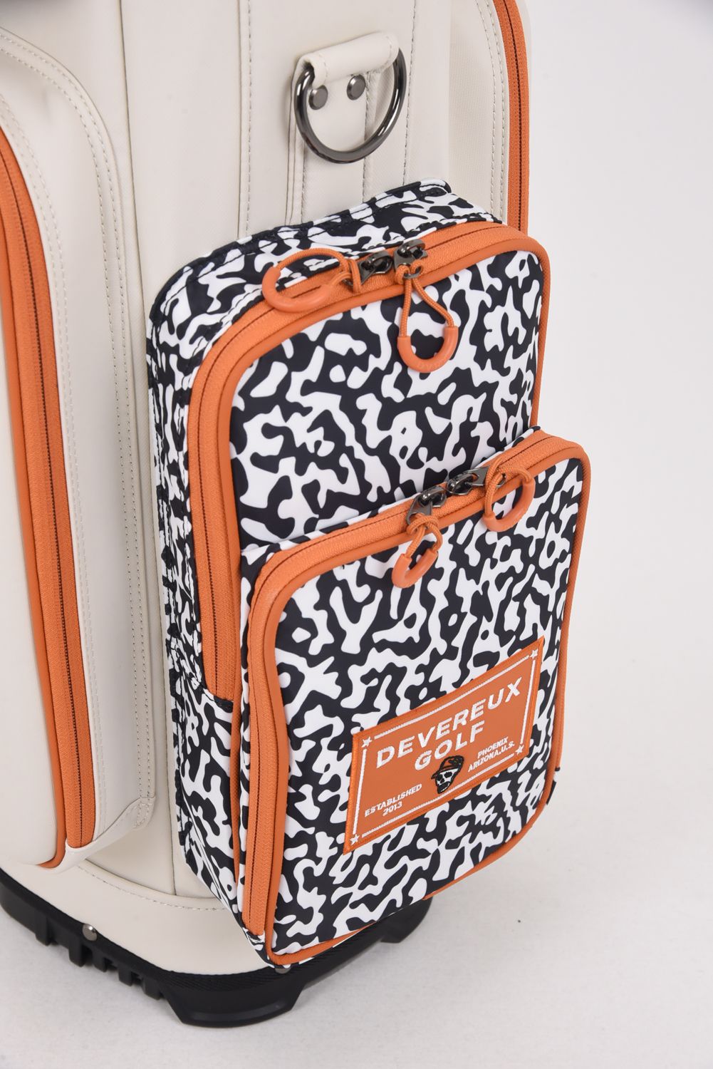 【銀行振込・代金引換不可】【返品・交換不可】 SOUTHWEST DEEP SIDE POCKET CADDIE BAG / ディープサイドポケット スタンドタイプ キャディバッグ (ホワイト)