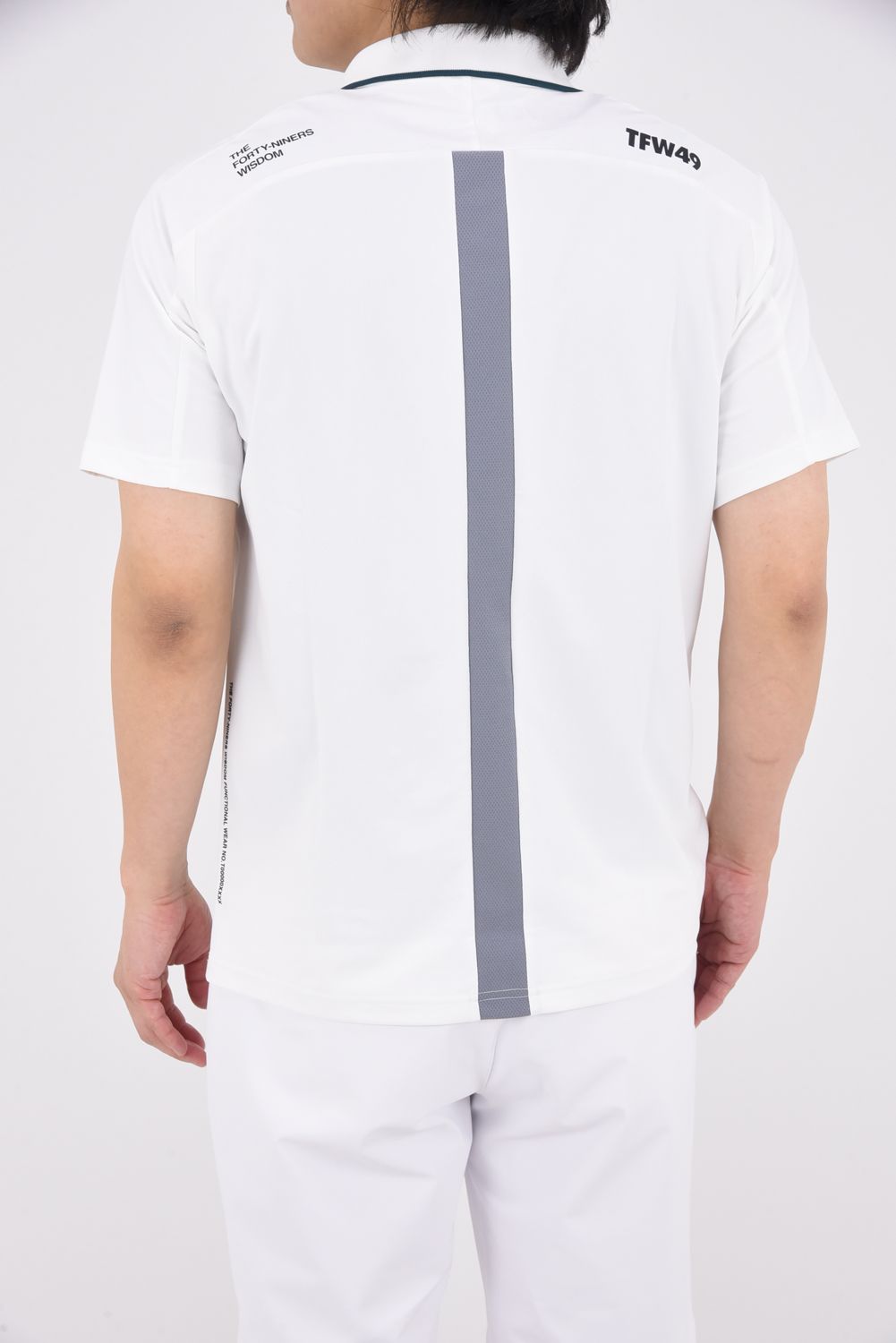 TFW49 - 【25SS】 SIDE MESH POLO / マイクロカノコ メッシュ