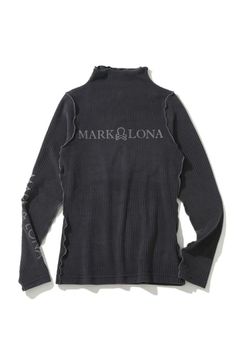 【レディース】 LODI RIBBED BOTTLENECK PULLOVER  /ボトルネック ロングスリーブシャツ (チャコール)