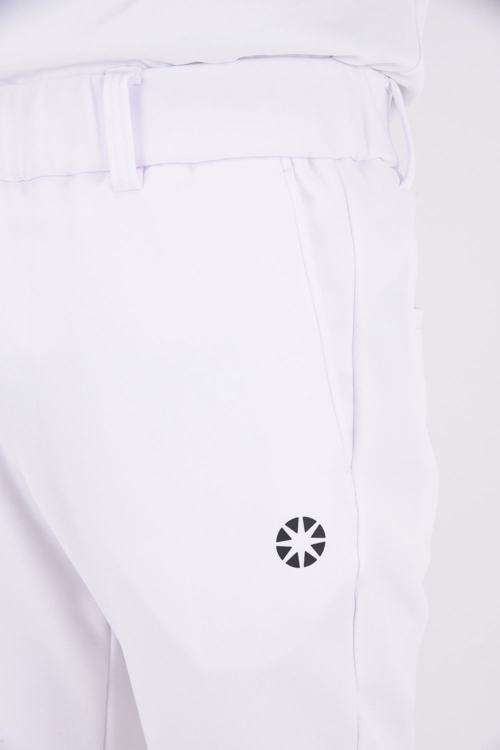 BASIC LONG PANTS MENS / テックスブリッド リブパンツ (ホワイト)