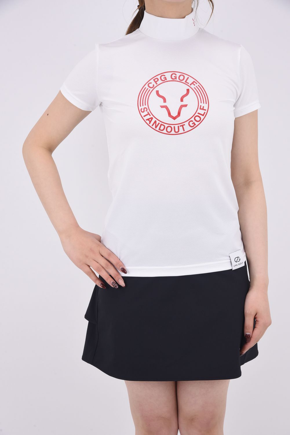 CPG GOLF ショートスリーブ モックネックシャツ CPG GOLF ショートスリーブ モックネックシャツ