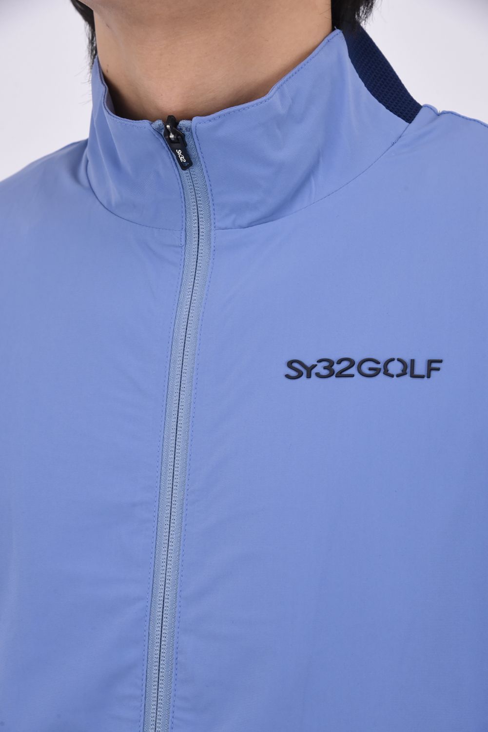 【26SS】 CARVICO STRECH JK / カルビコ ストレッチ ジップアップジャケット (ブルー)