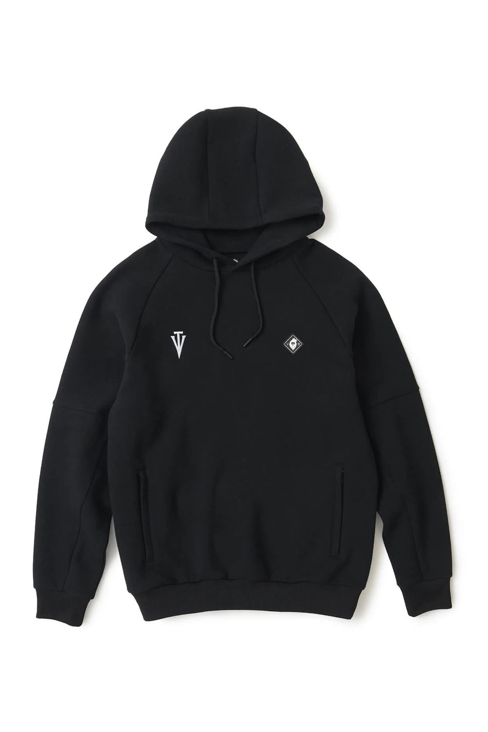 【26AW】 BACK AWA PARKA / バックロゴ プルオーバーフーディー (ブラック)