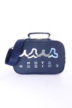 【26SS】 METER WAVE POUCH BAG / 3Dウェーブロゴ刺繍 2WAYポーチバッグ (ネイビー)