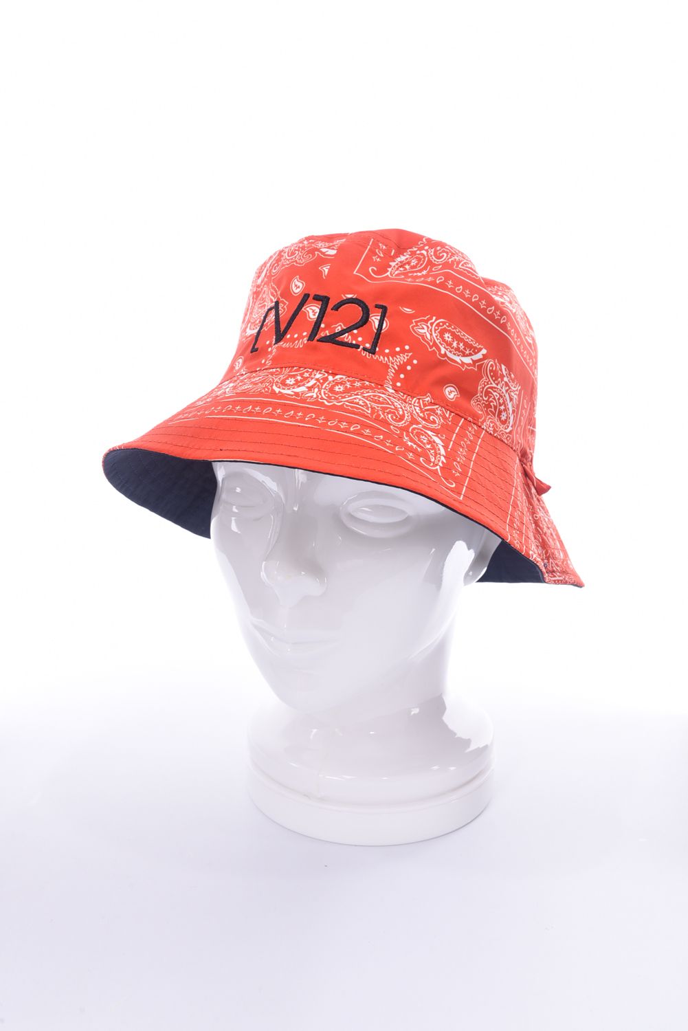 V12 - 【LEONコラボモデル】 REVERSIBLE BANDANA HAT / V12ロゴ