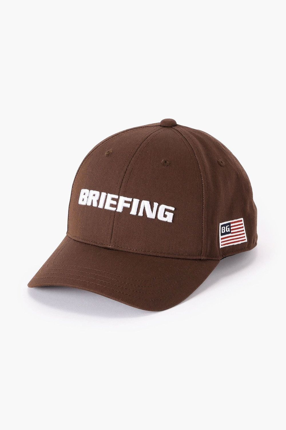 【26AW】 MEN’S BASIC CAP / ベーシック ブランドロゴ キャップ (ブラウン)