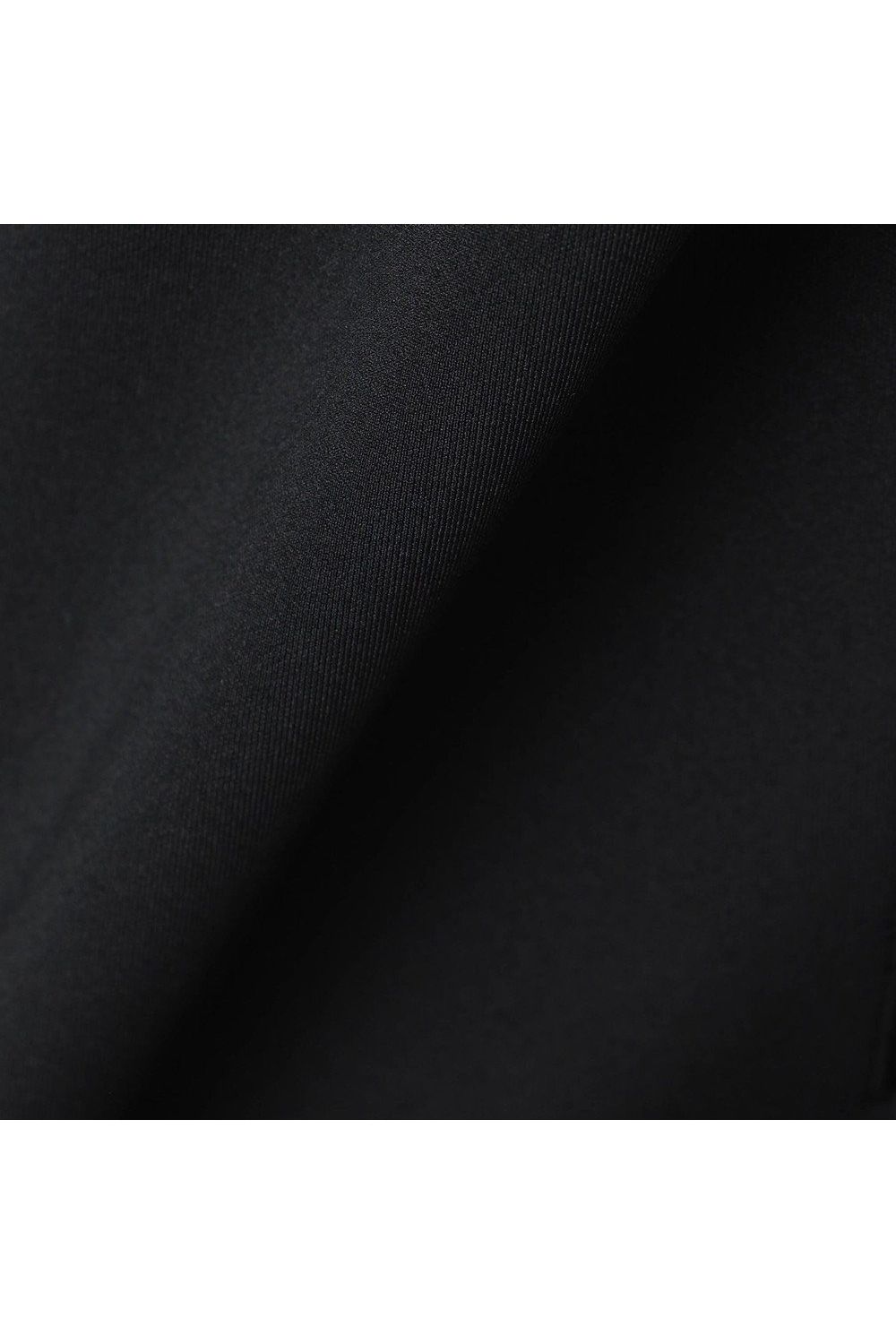 【26AW】【レディース】 WOMEN’S STITCHED 3D LOGO PARKA / ストレッチジャージ 3Dステッチロゴ ジップアップパーカー (ブラック)
