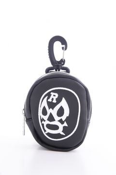 LUCHA BALL POUCH / マスクマン ボールポーチ (ブラック)