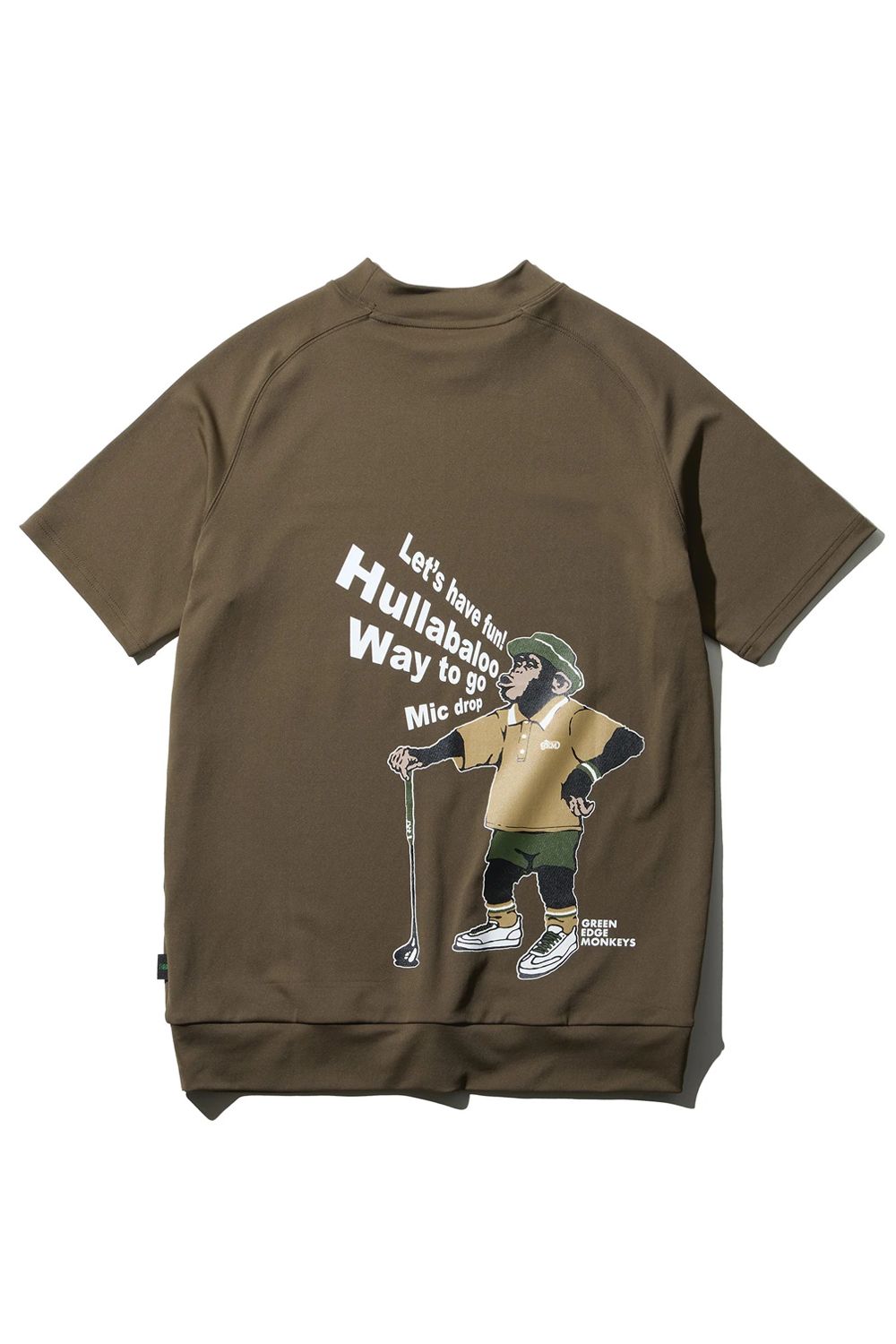 GREEN EDGE MONKEYS - 【26SS】 MOCK NECK HARF SLEEVE / モンキー