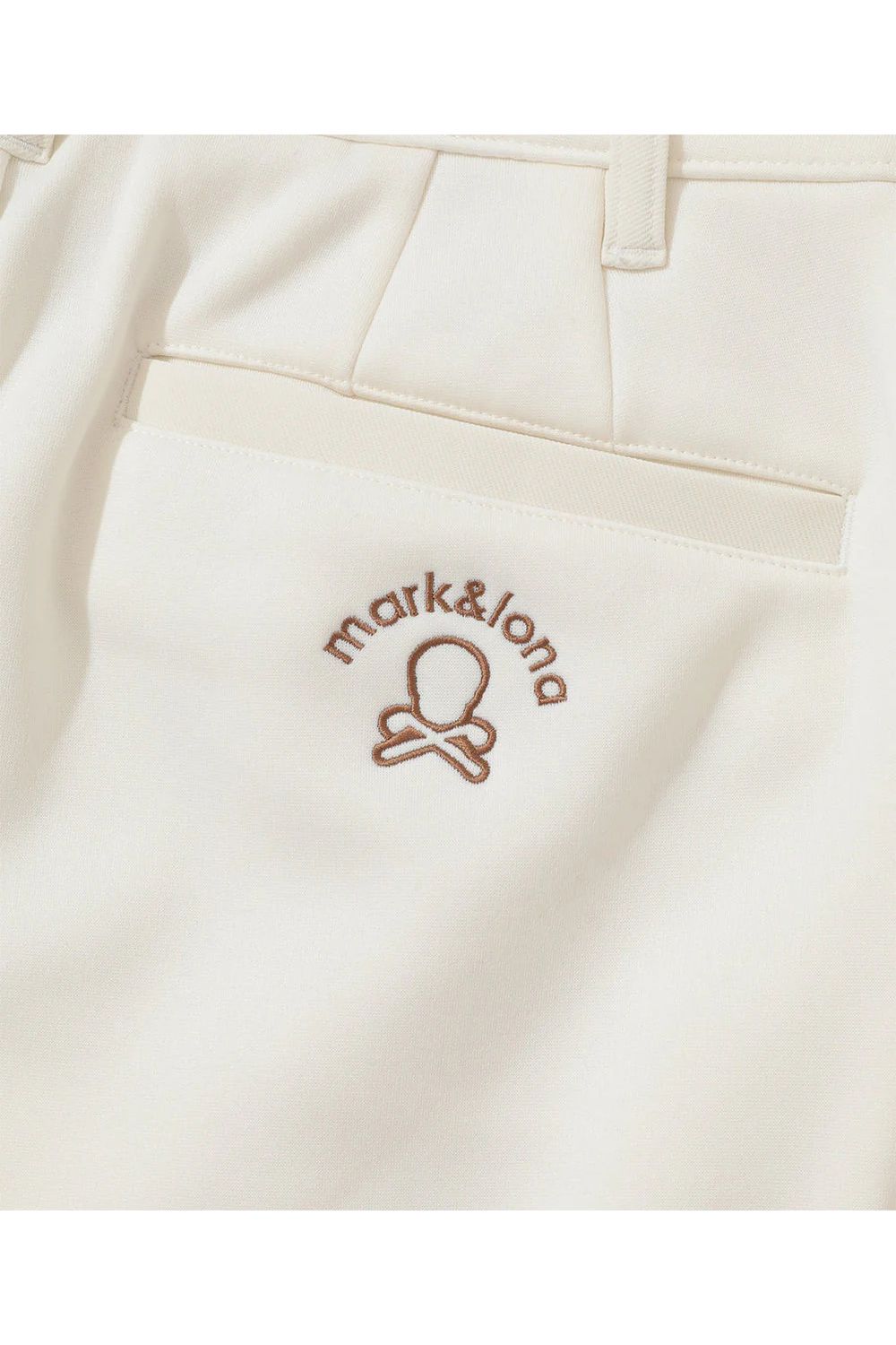 【2025AW】【レディース】 ALIGN THERMAL SLIM PANTS / ブランドロゴ 裏起毛 スリムテーパードパンツ (オフホワイト)