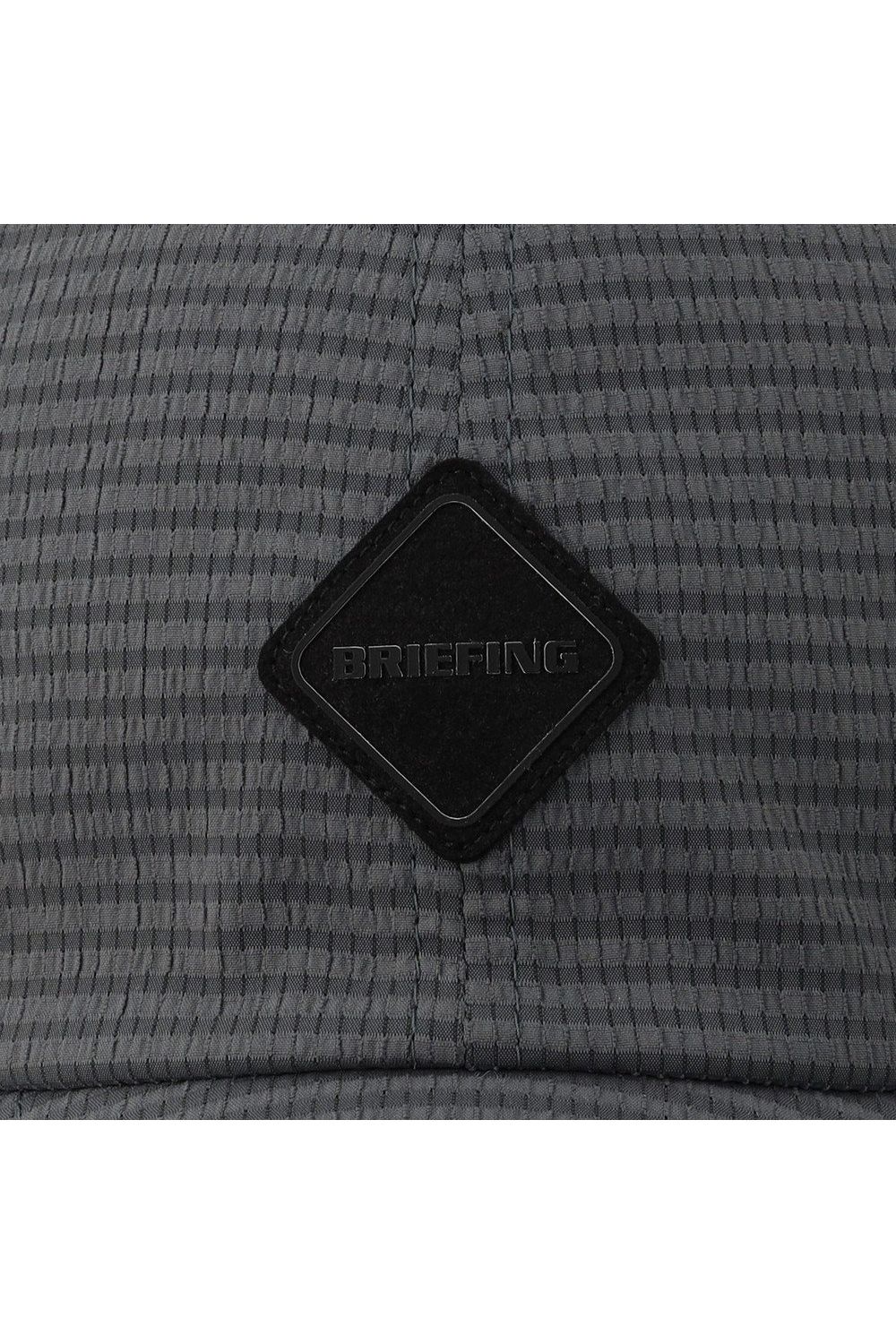 【26SS】【レディース】 WOMEN’S SEERSUCKER CORD STRAP CAP / シアサッカー コードストラップ付き キャップ (チャコール)