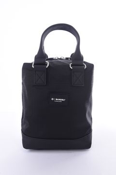 RIPSTOP VERTICAL CART BAG / リップストップ バーチャル カートバッグ (ブラック/ホワイト)