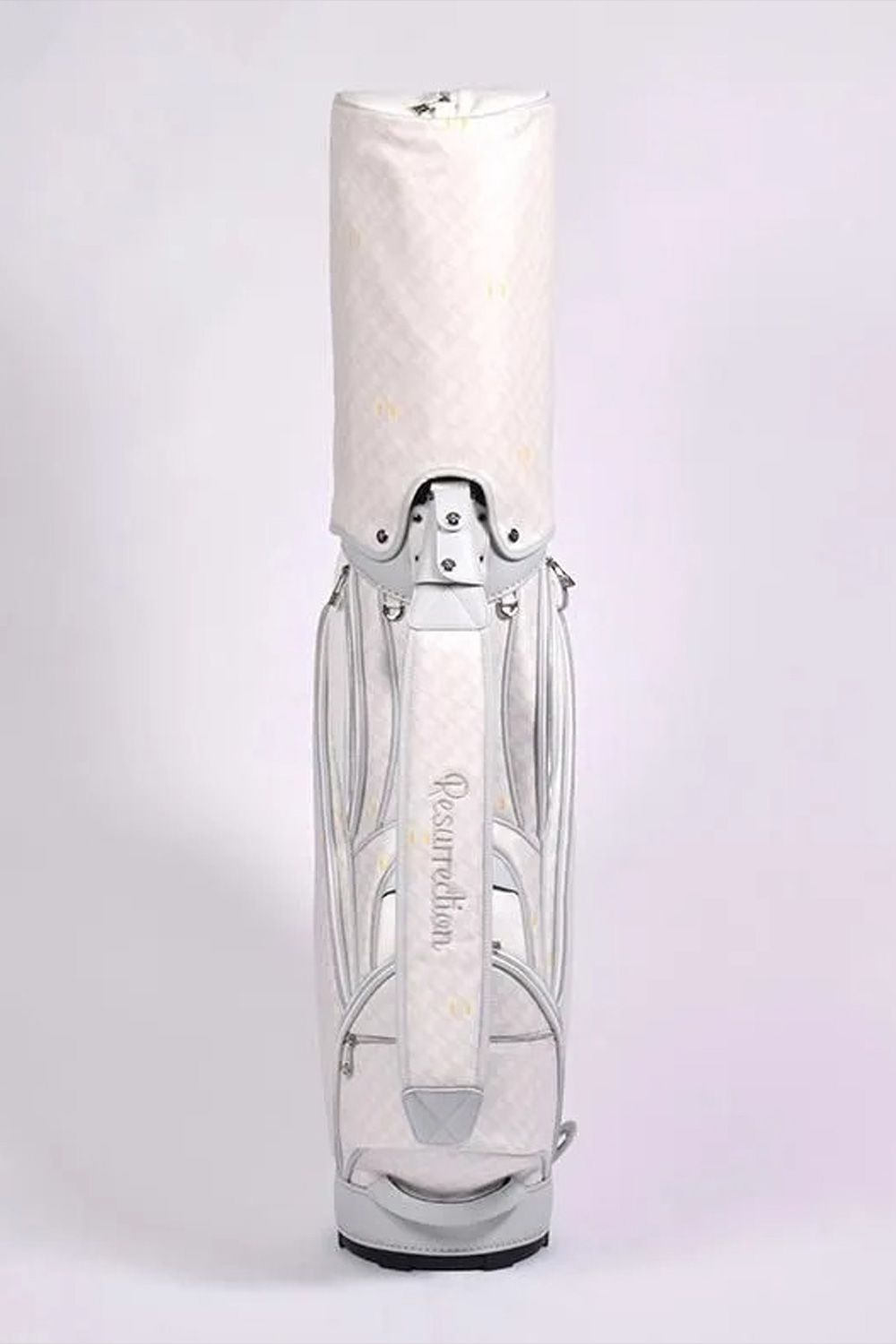 【26SS】【銀行振込・代金引換不可】【返品・交換不可】 ORIOLA（オリオラ） / ブランドオリジナルテキスタイル カートタイプ キャディバッグ （モノホワイト）*