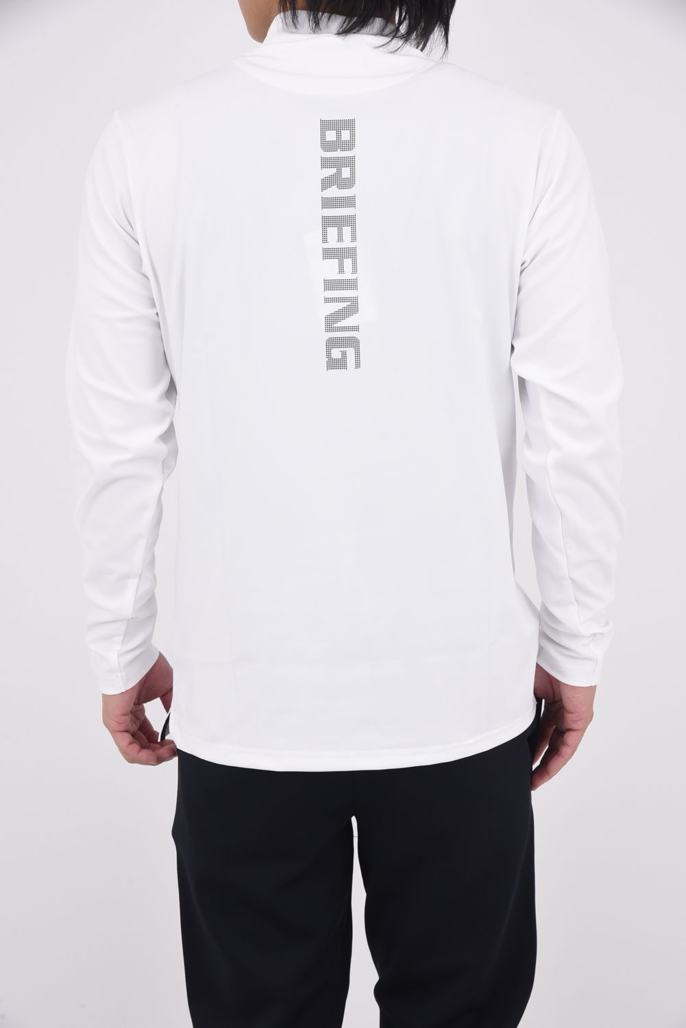 【25AW】MEN'S TOUR LS HIGHNECK / ロングスリーブ モックネック (ホワイト)