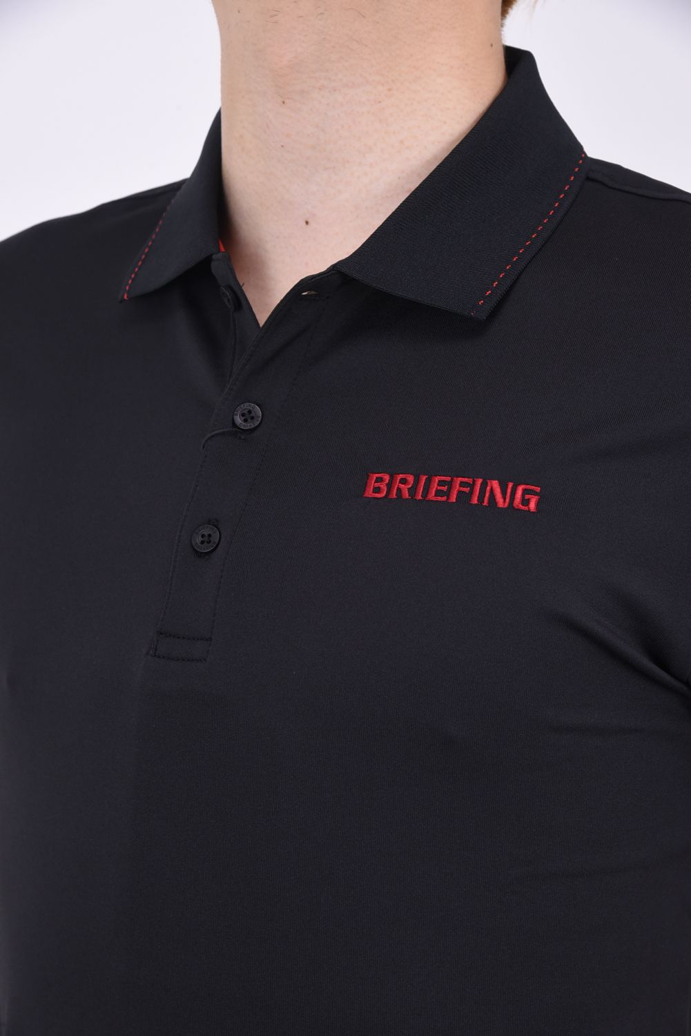 BRIEFING - MENS TOUR POLO / 刺繍ブランドロゴ ベーシック
