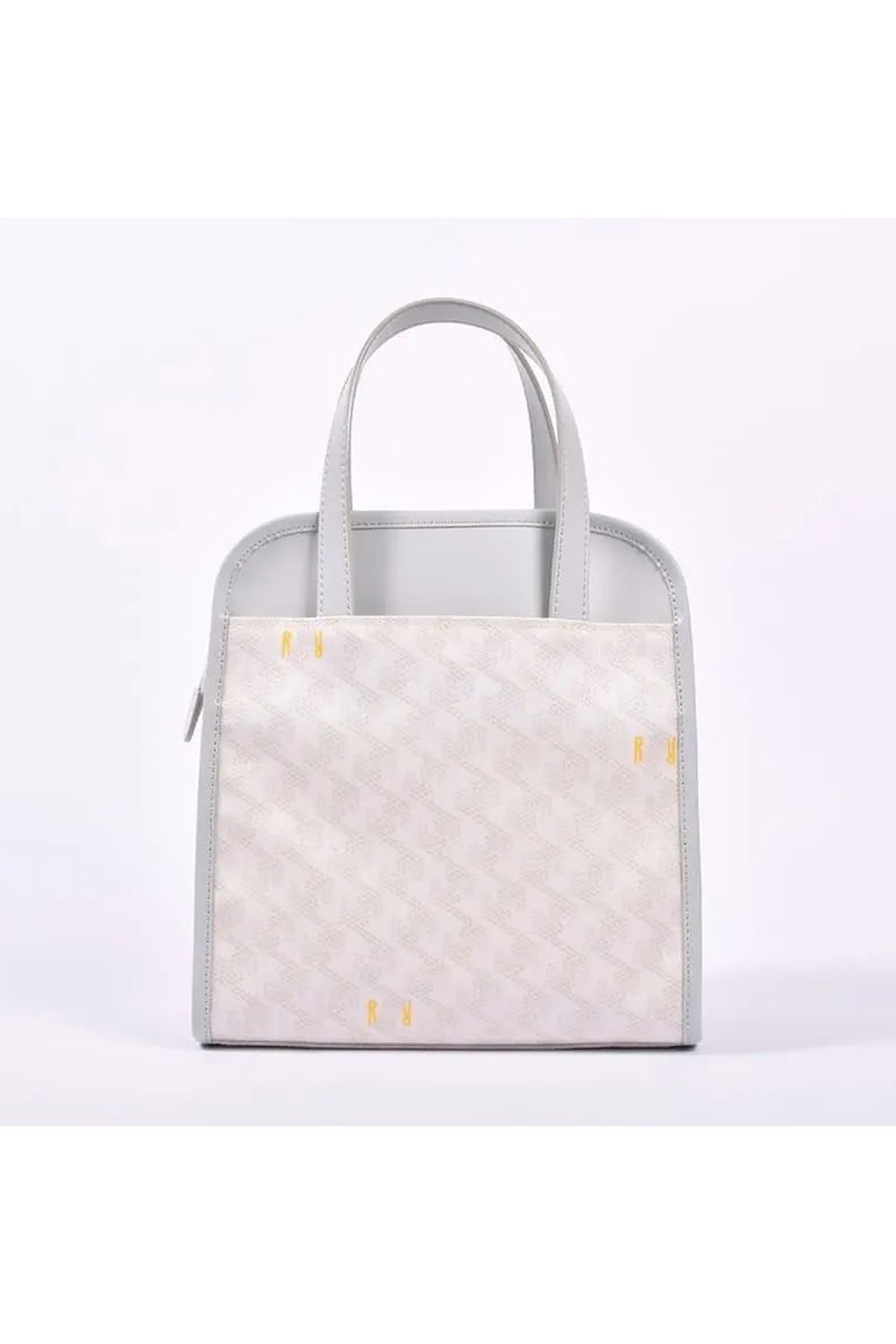 【26SS】 LANIUS TETRA (ラニウス テトラ) / ブランドオリジナルテキスタイル スリム カートバッグ (モノホワイト)*