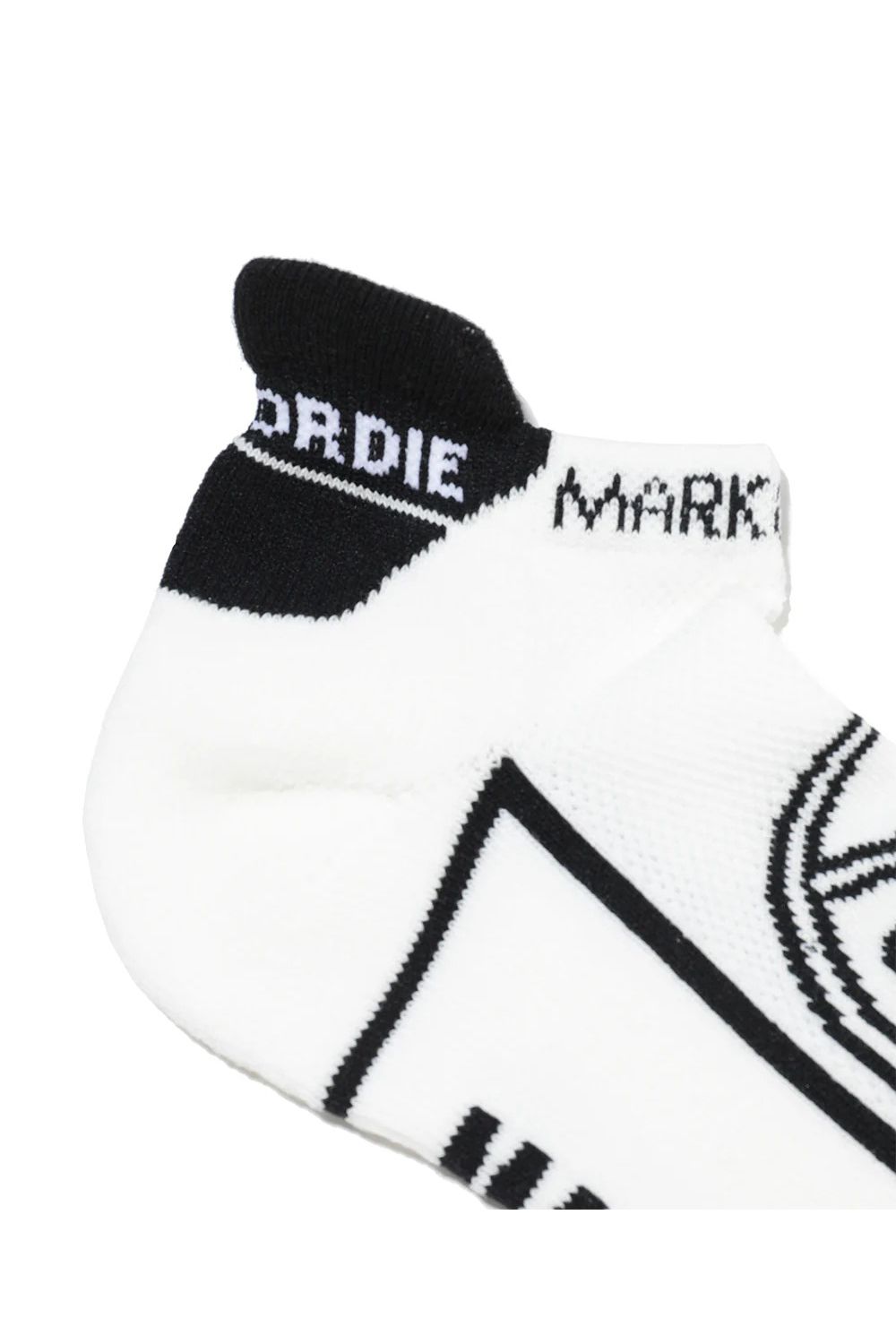 【26SS】 ROUND SKULL ATHLETIC LOW SOCKS / サークルスカルジャカード スニーカー丈 ローソックス (ホワイト)