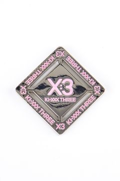 【26SS】【プレゼント好適品】 PLATE MARKER "SQUARE" / プレートマーカー スクエア (シルバー/ピンク)