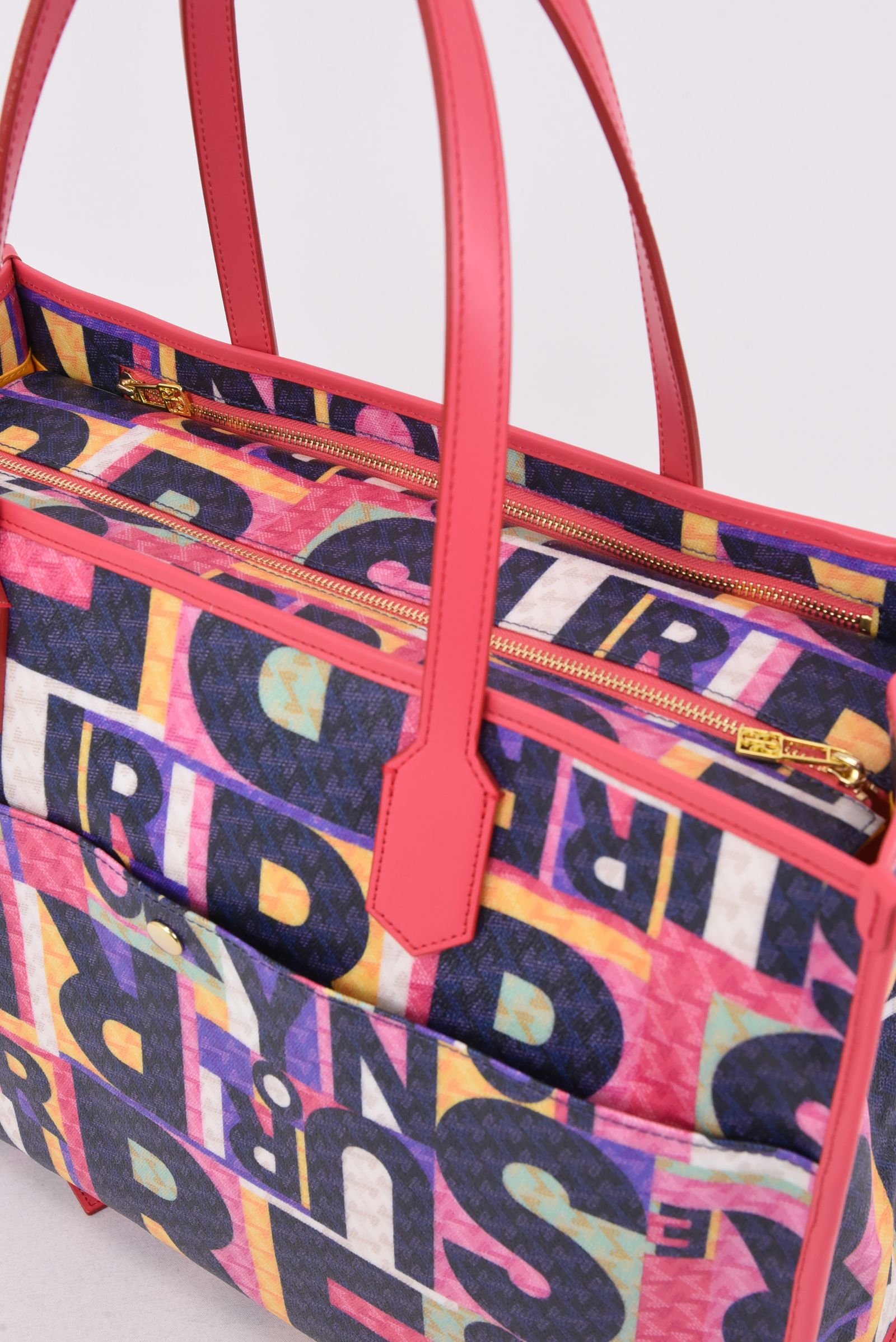 【26SS】  LANIUS SQUARE BIG (ラニウス スクエア ビッグ) / ブランドオリジナルテキスタイル ボストンバッグ （トワイライトジャンクション）*