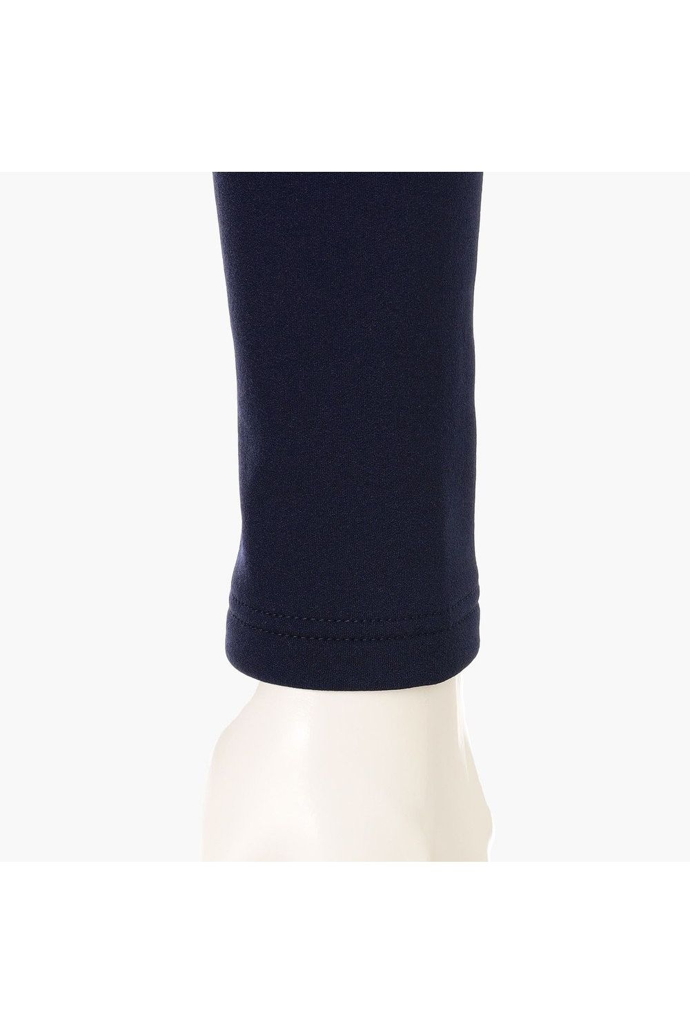 【26AW】 MEN’S WARM LS HIGHNECK / 秋冬仕様 起毛素材 ベーシック 長袖モックネックTシャツ (ネイビー)