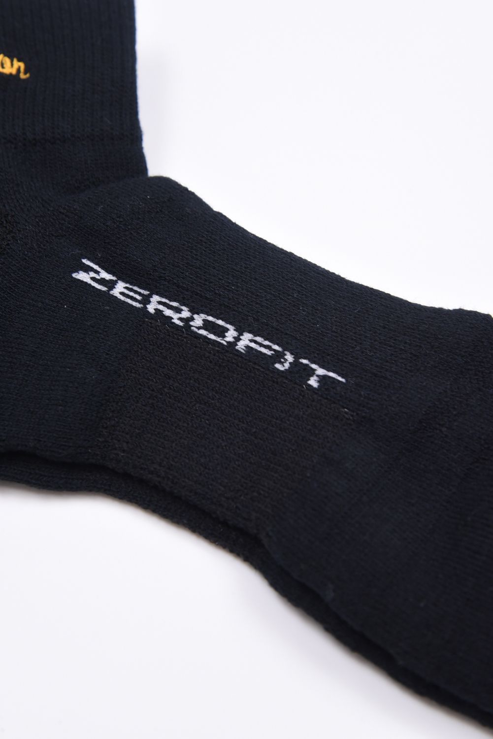【ZEROFITコラボ】 BASIC LOGO SHORT SOCKS / ベーシックロゴ ショートソックス （ブラック）