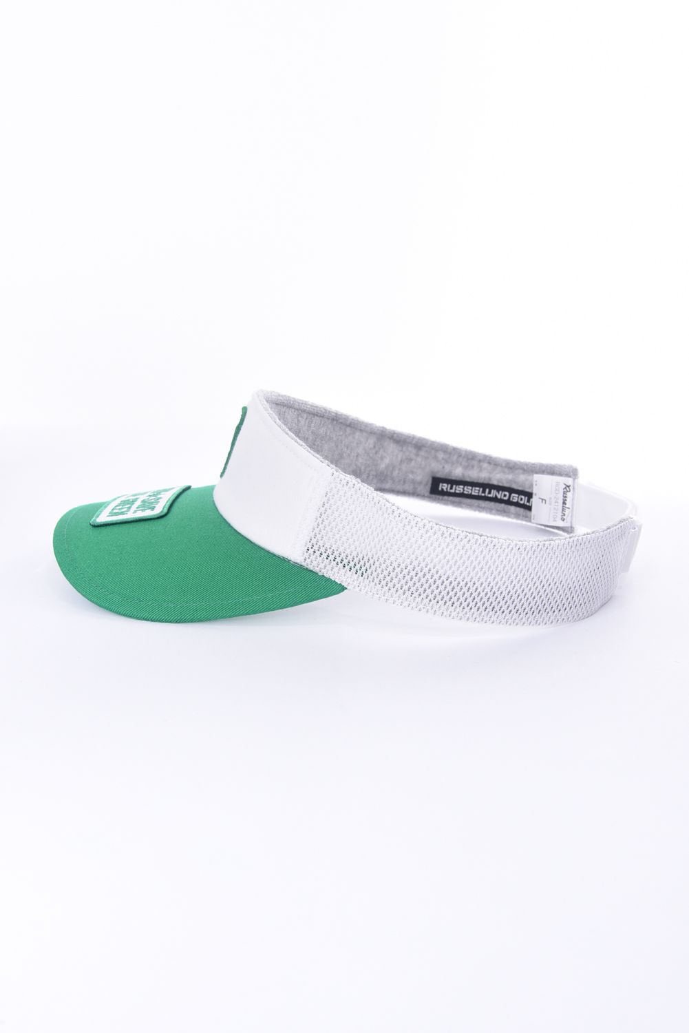 RUSSELUNO - VELCRO VISOR / ブランドロゴ 刺繍 サンバイザー