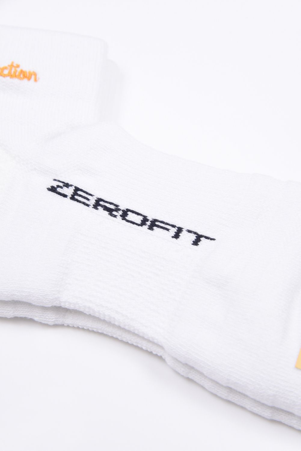 【ZEROFITコラボ】 【レディース】 BASIC LOGO SHORT SOCKS / ベーシックロゴ ショートソックス （ホワイト）