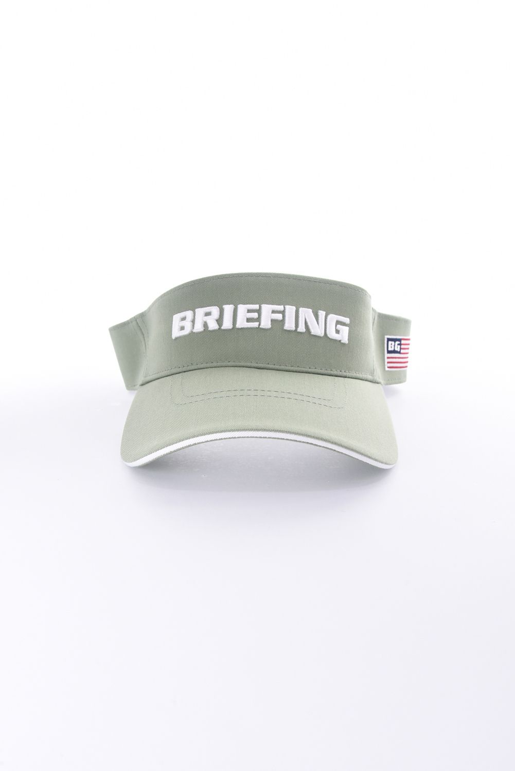 【26SS】 MEN’S BASIC VISOR / ベーシック ブランドロゴ サンバイザー (セージグリーン)