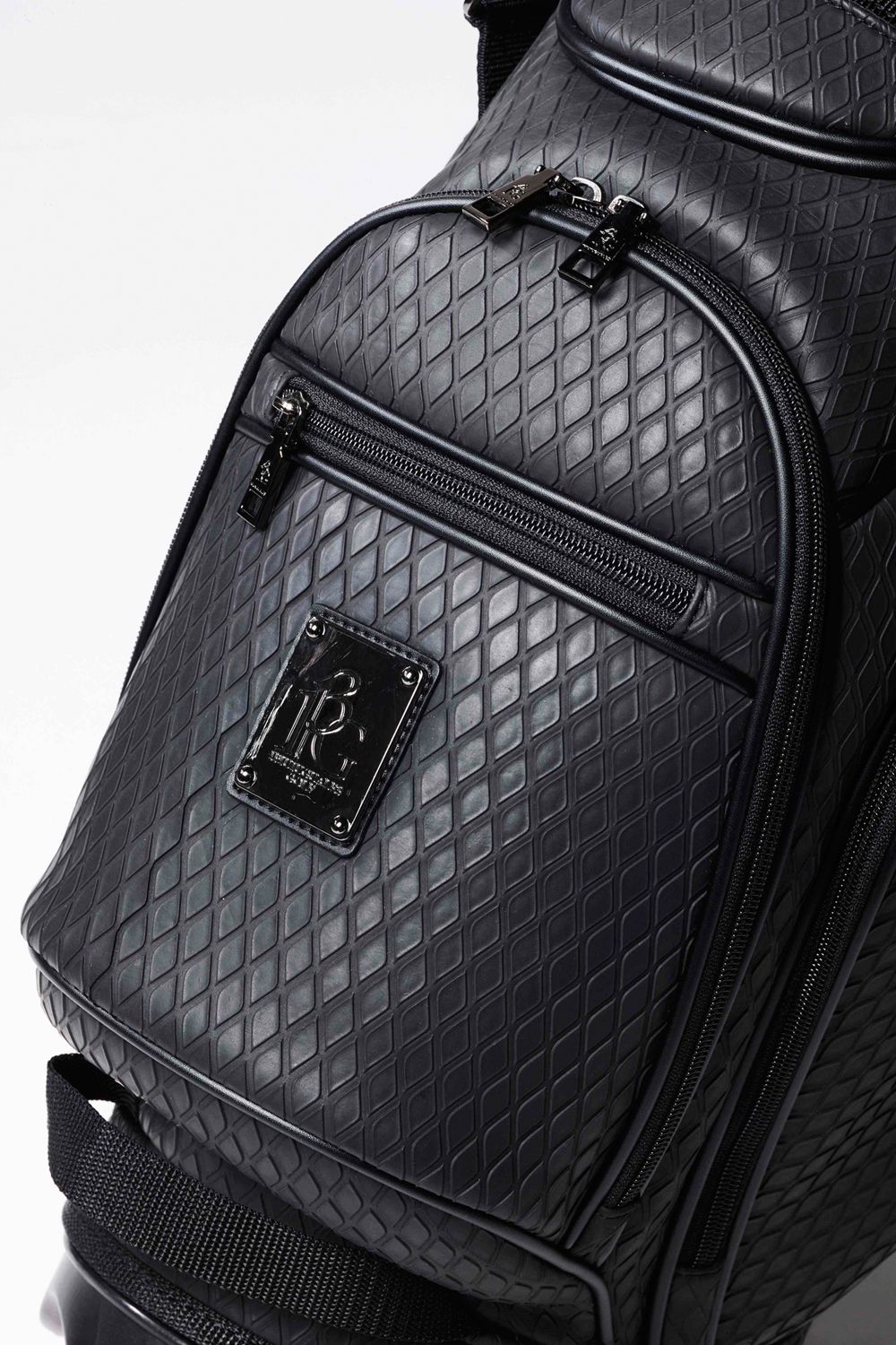 【銀行振込・代金引換不可】【返品・交換不可】 STAND CADDIE BAG / 113ロゴ刺繡 スタンド キャディバッグ ブラック (9月~10月頃入荷予定)
