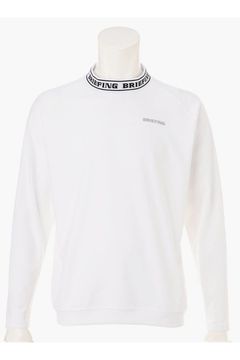 【26AW】 MS NECK LOGO LS HIGHNECK RF / ロゴ ロングスリーブ ハイネック (ホワイト)