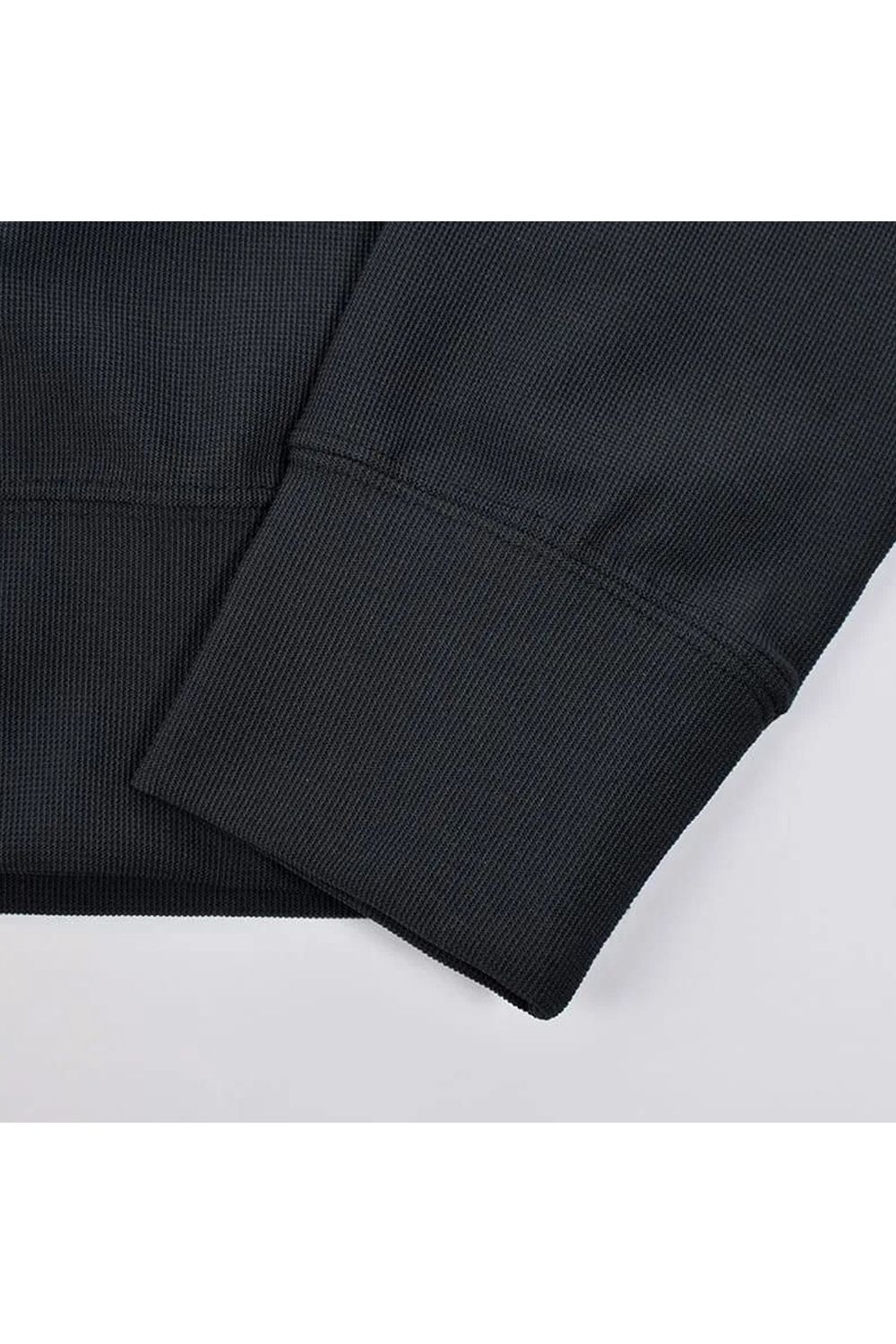 【26AW】【レディース】 DETACHABLE COLLAR SWEAT / デタッチャブルカラースウェット (ブラック)*