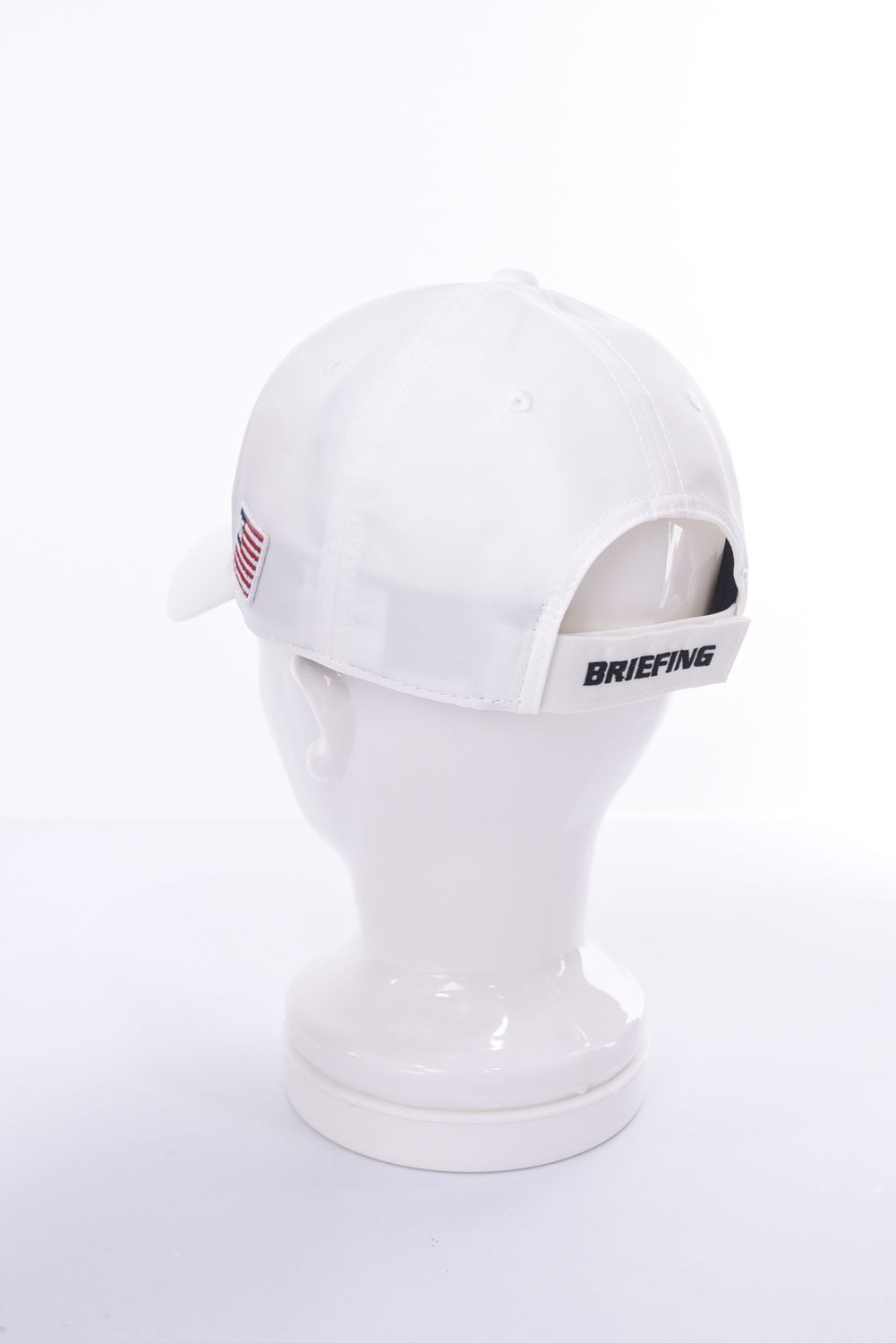 MENS TWILL INITIAL CAP / イニシャル ワッペン キャップ (ホワイト)