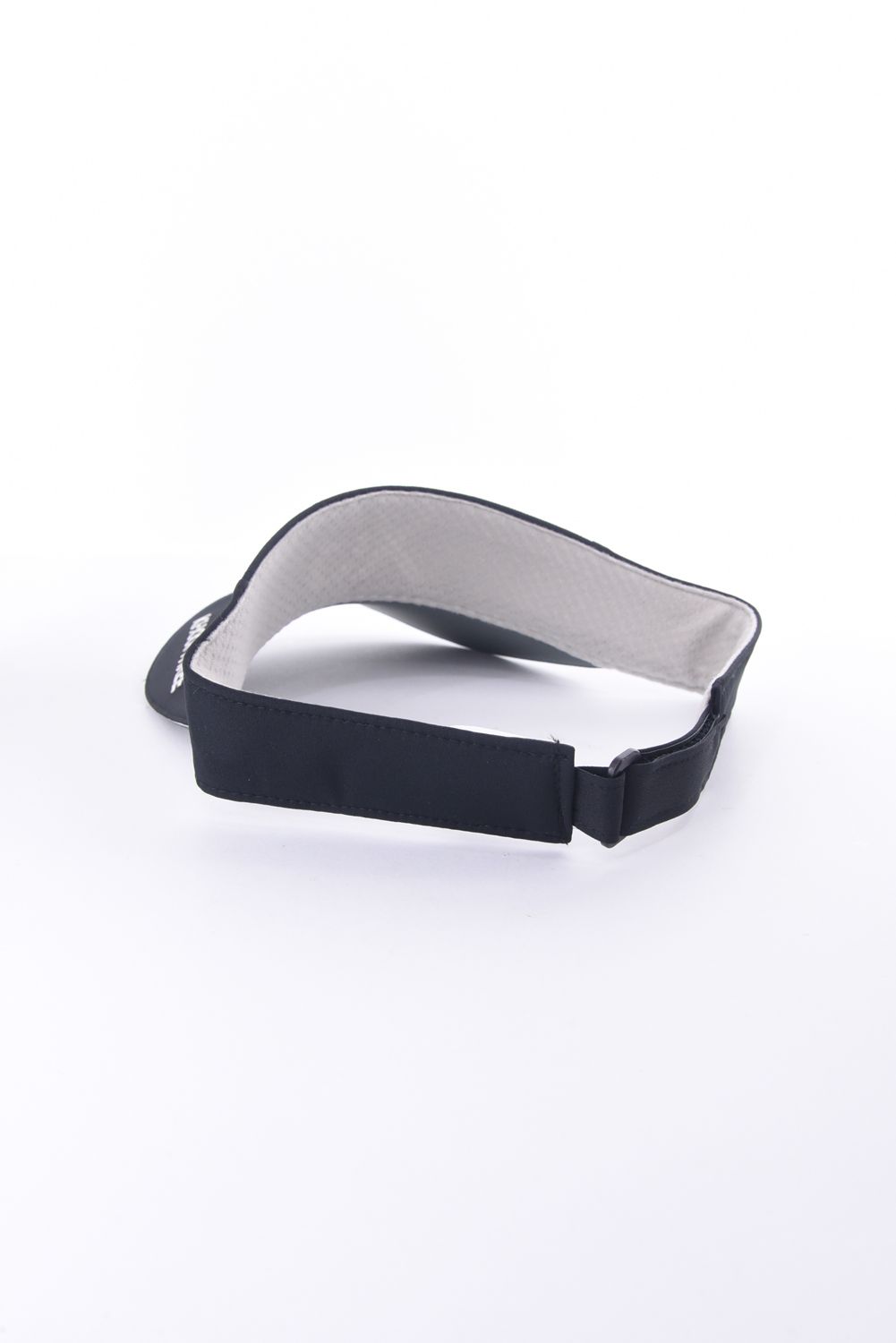 LOGO VISOR / 立体ロゴ刺繍 バイザー (ブラック)