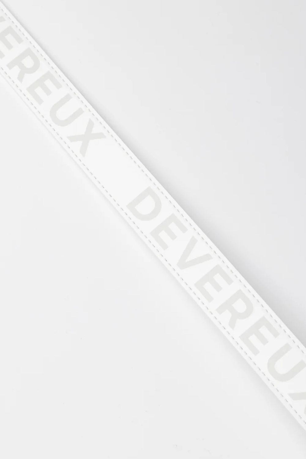 【26SS】 DVG-LOGO PT BELT / ロゴプリント ベルト (ホワイト)