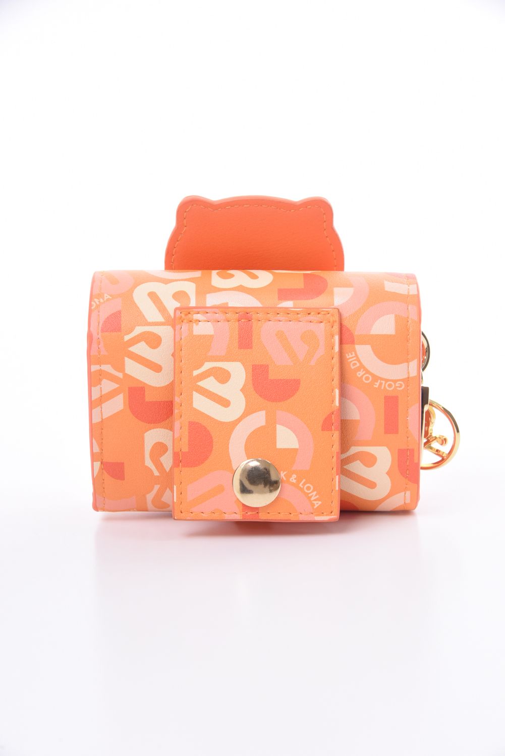 【26SS】 G.O.D UTILITY BALL CASE / シンセティックレザー 多機能ボールポーチ (オレンジ)