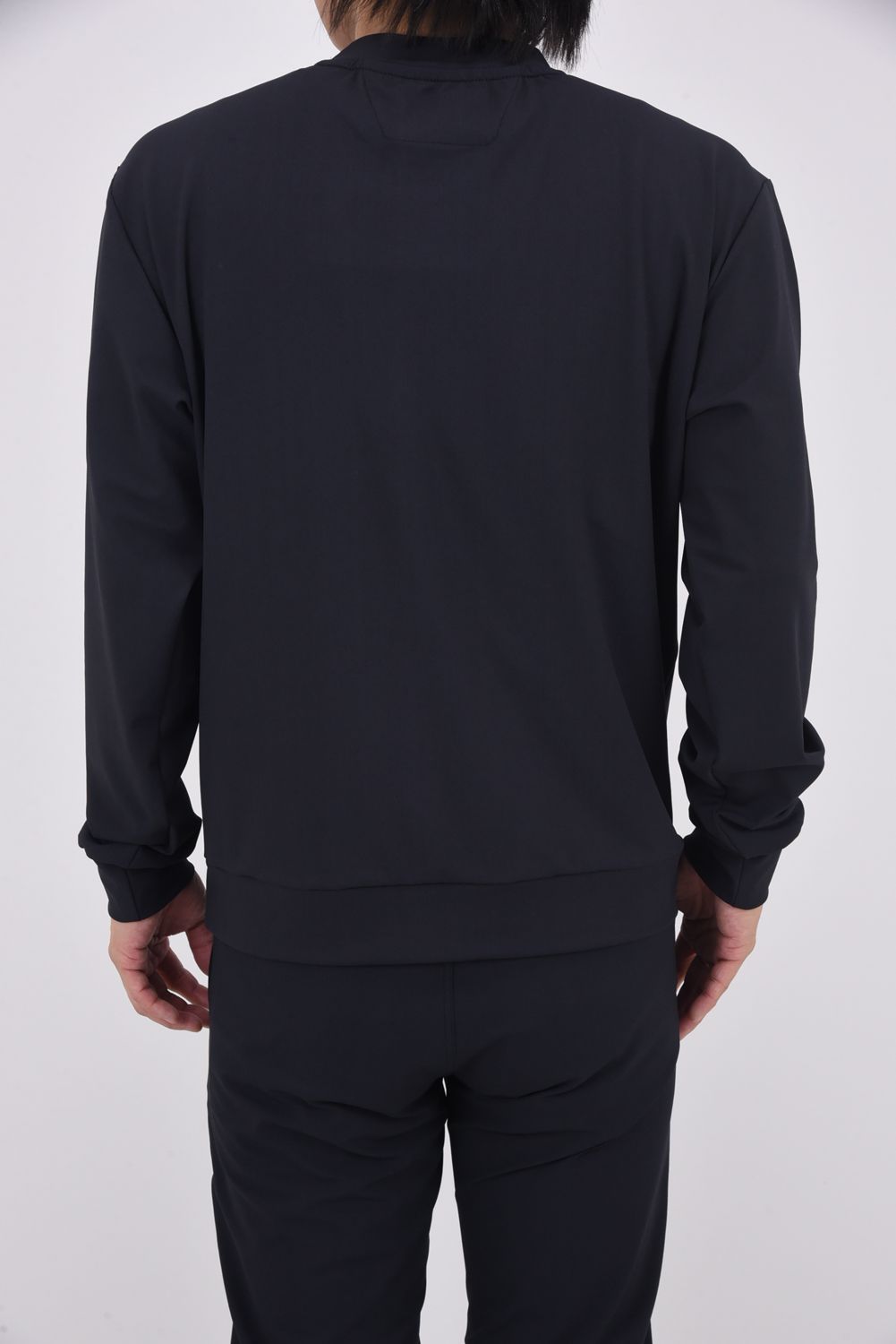 【25AW】 WATER REPELLENT STRETCH PULLOVER / 撥水 ストレッチ プルオーバー (ブラック)