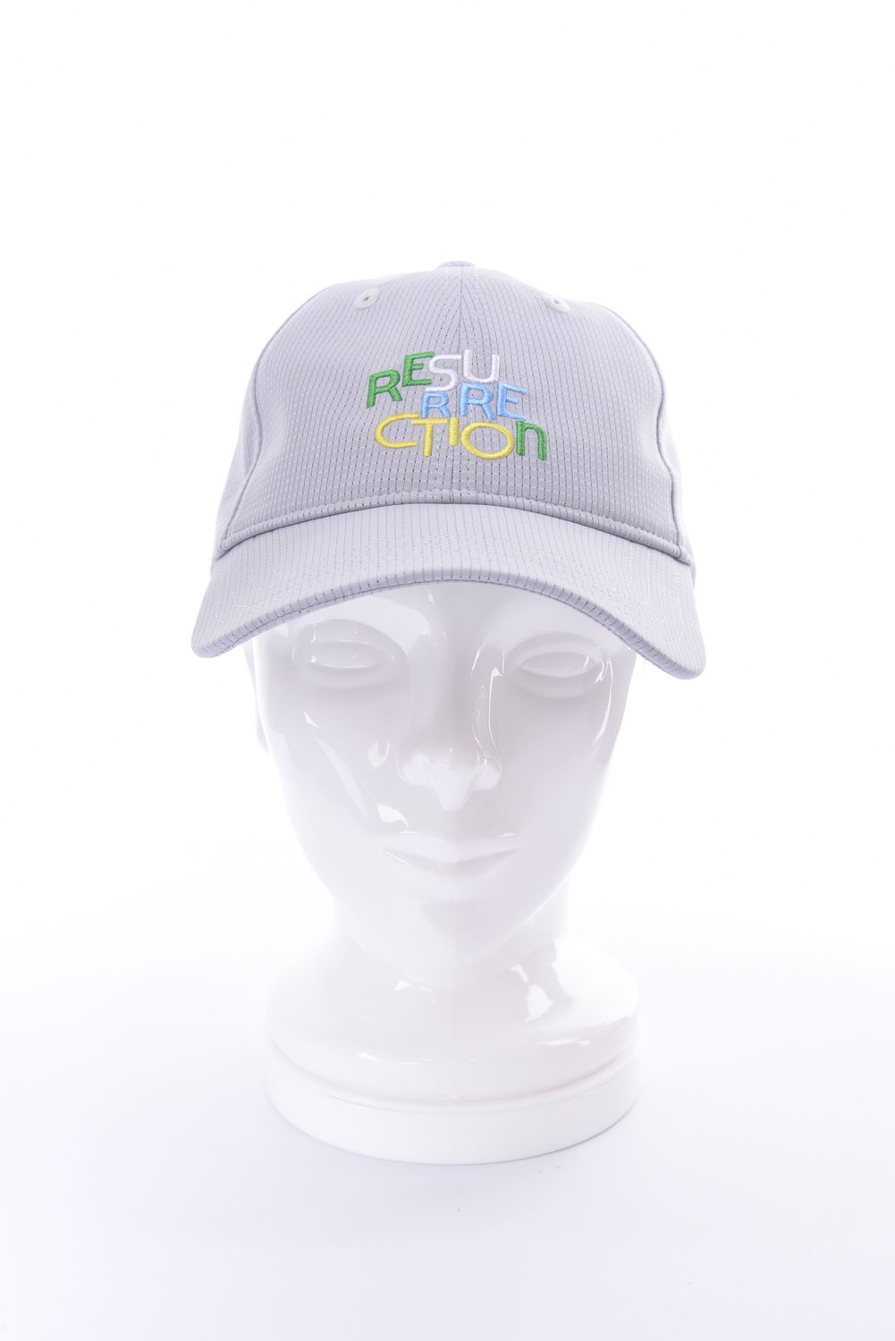 【26SS】 COLORFUL LOGO CAP / カラフルロゴ刺繍 キャップ (グレー)