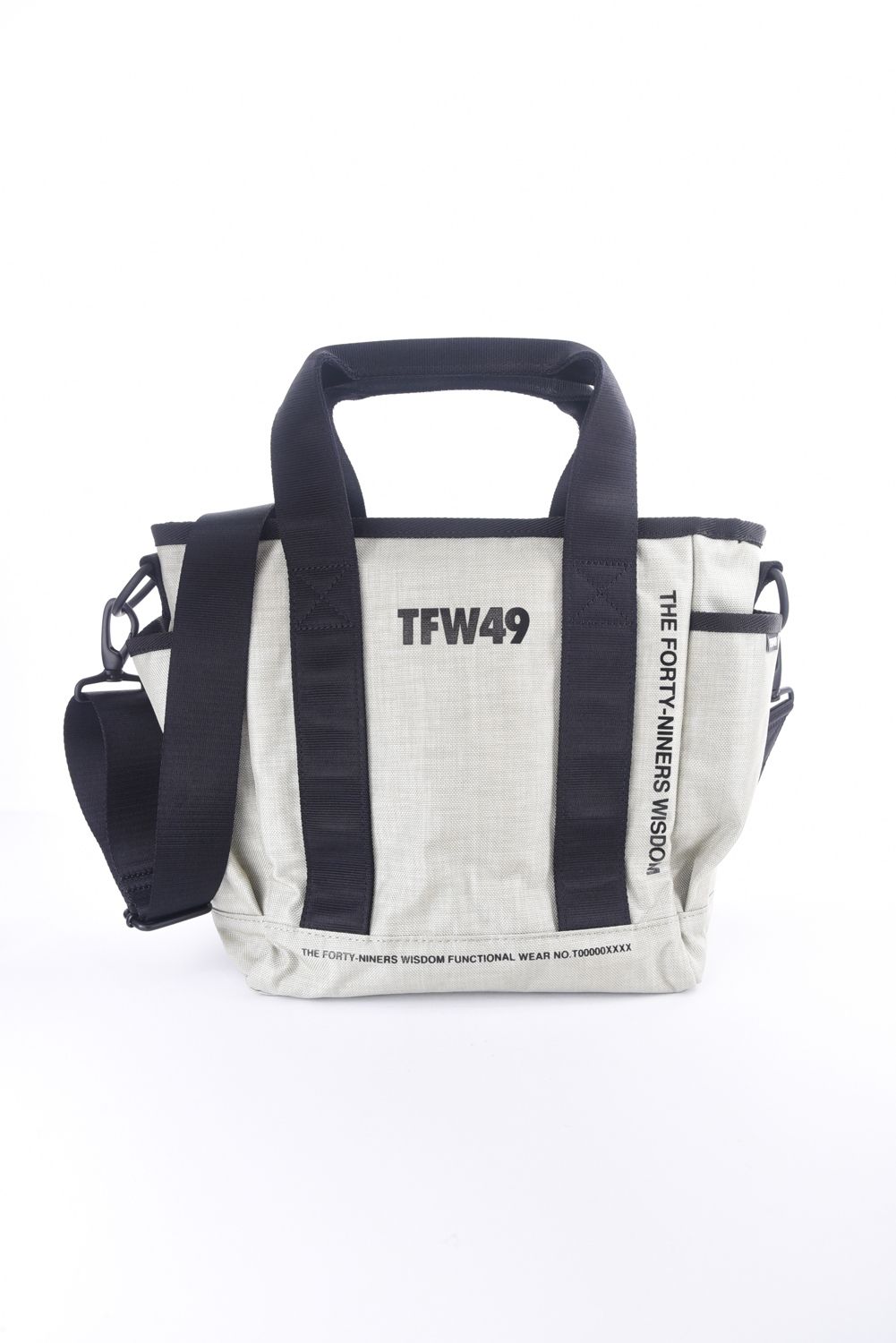 NYLON TOTE BAG SMALL / ナイロン トートバッグ スモール (ベージュ)