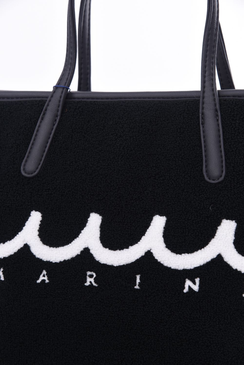 PILE TOTE BAG / パイル生地 トートバッグ (ブラック)