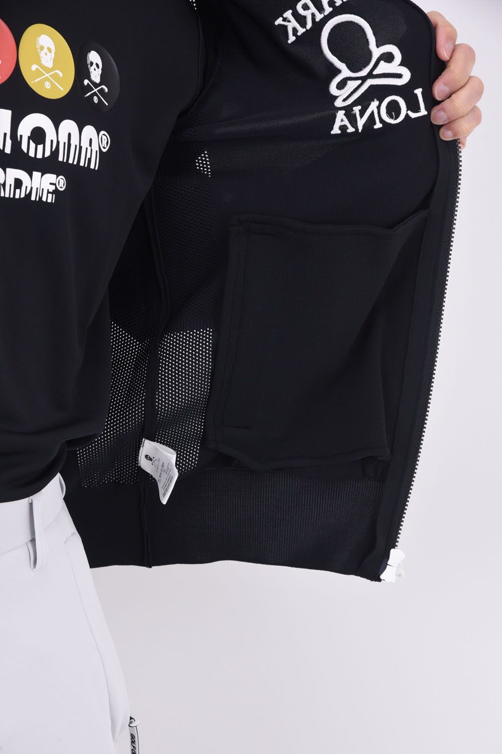 木村拓哉着用 マークアンドロナEver Mesh Knit Zip Hoodie