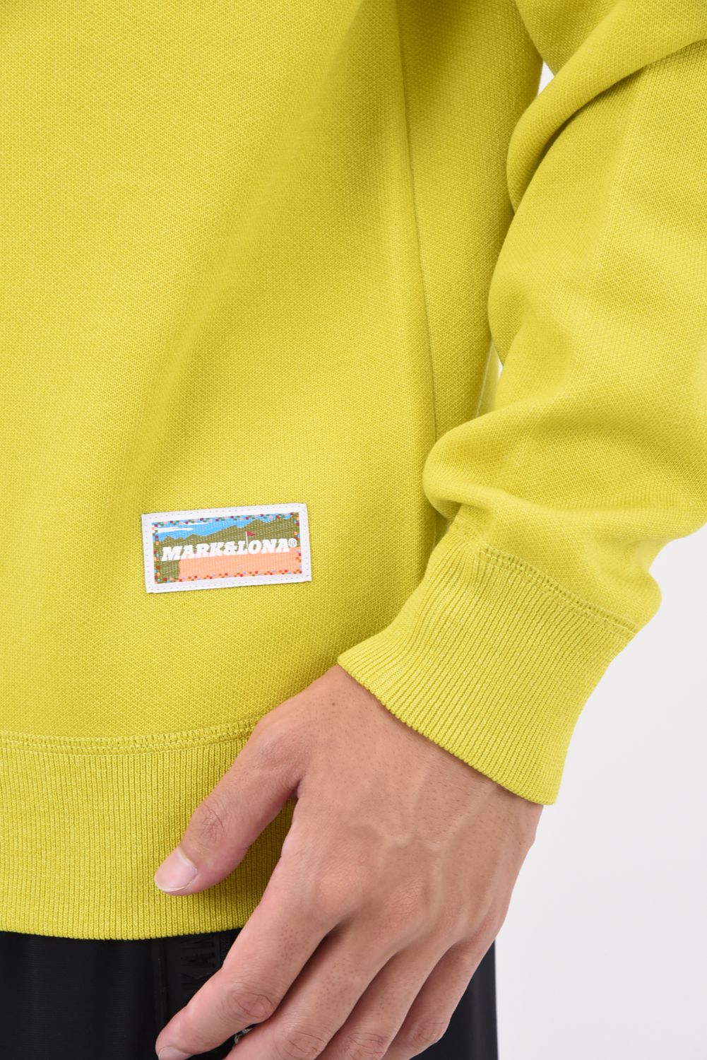 EVER SPANGLE CREW SWEATER / スパンコール スカル クルーネックニット (イエロー)